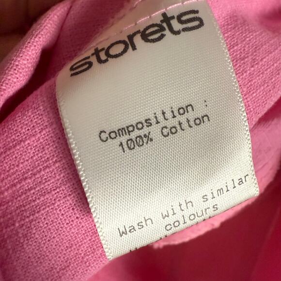 Storets Brianna Pink Oversized Blazer Jacket Size Medium - Picture 16 of 16